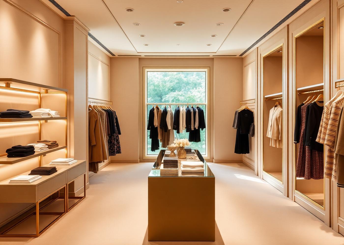 Interior da boutique